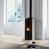 Waterproof pellet stove EDILKAMIN CELIA AIR TIGHT C MAGIC 7.2 kW