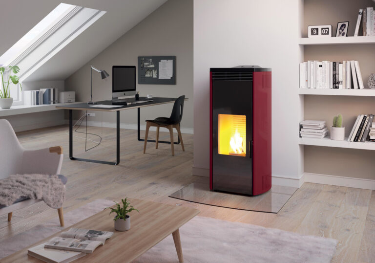 Pellet stove PALAZZETTI ECOFIRE model GIORGIA 9 - 12 - 9 PRO 2 - 12 PRO 3