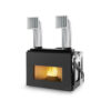 Pellet insert 9 kW PALAZZETTI model DUCTED INSERT AC78