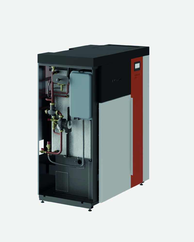 Wood chopped pellet boiler GIROLAMI BIOMATIC EVO 22 - 26 - 30 - 34 - Image 2