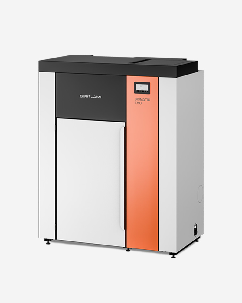 Caldaia a pellet triti legna GIROLAMI BIOMATIC EVO 26 - 30 - 34