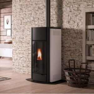 Stufa a pellet PALAZZETTI ECOFIRE JULIE 9 -12 US e 9 - 12 US PRO 2