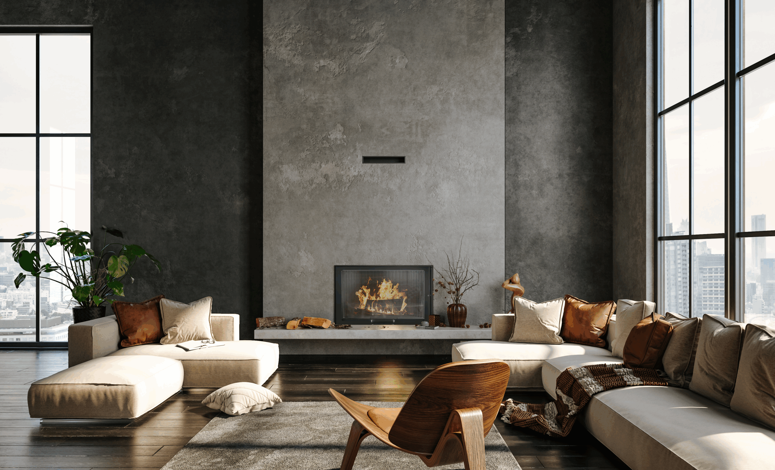 Monobloc wood-burning fireplace GIROLAMI MBS F 80 - 100 - 120 Keraltek or cast iron - Image 4