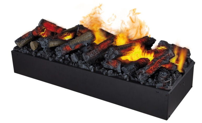 Caminetto elettrico MAISON FIRE modello BRACE 100 LEGNA