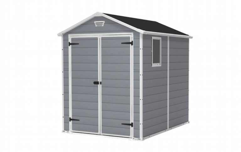 Casetta KETER Manor 6x8, 2 porte, 185.7x237x227 cm - K203522 K226726