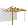 Pergola in legno LOSA modello PERGOLA ADDOSSATA varie dimensioni