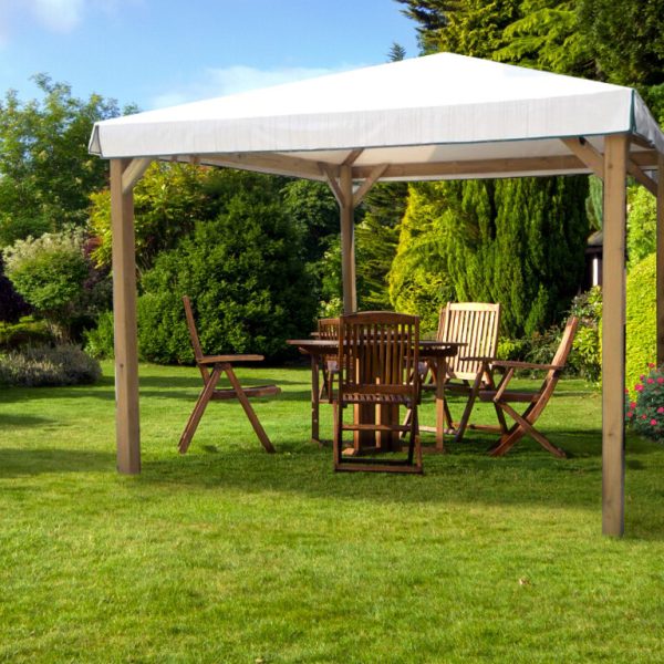 Gazebo in legno LOSA modello ISCHIA varie dimensioni