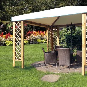 Gazebo in legno LOSA modello CAPRI varie dimensioni