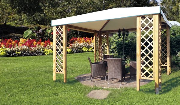 Gazebo in legno LOSA modello CAPRI varie dimensioni