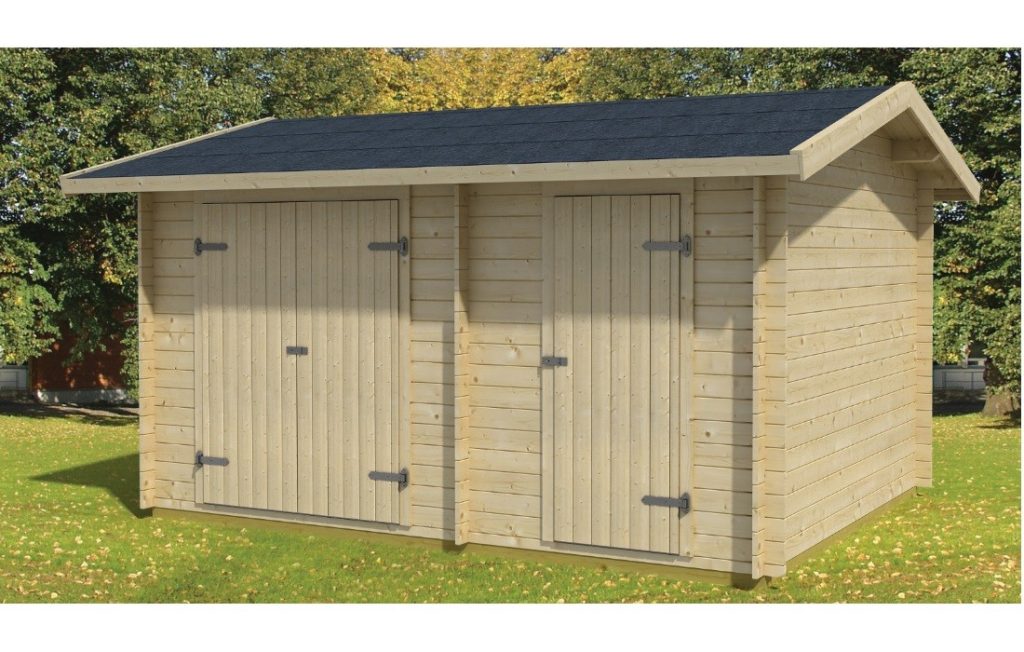 LOSA wooden house model NATALIA 378×193 cm