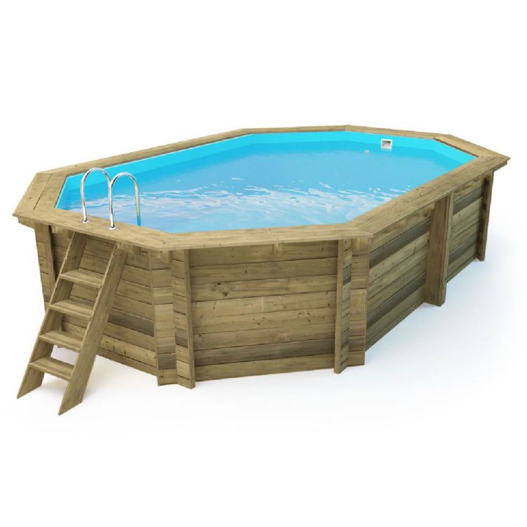 LOSA wooden swimming pool model OCTAGONAL POOL 486×336 cm