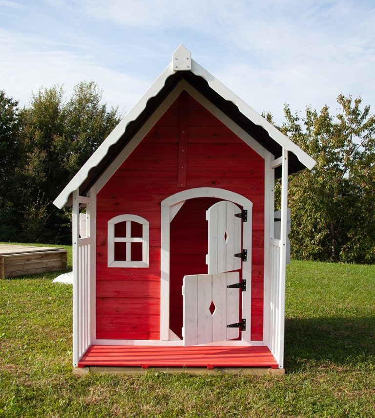 Casetta in legno per bambini LOSA modello ANNY 113x97x150 cm