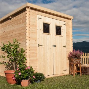Casetta in legno LOSA modello BIRBA 200x200x200 cm