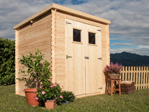 Casetta in legno LOSA modello BIRBA 200x200x200 cm