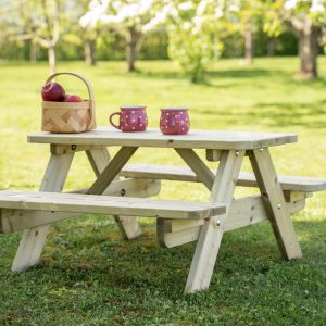 Picnic in legno LOSA modello PICNIC MINI 90x90 cm