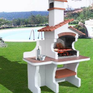 Barbecue a e legna COOK EAT serie ITALIA modello VENEZIA