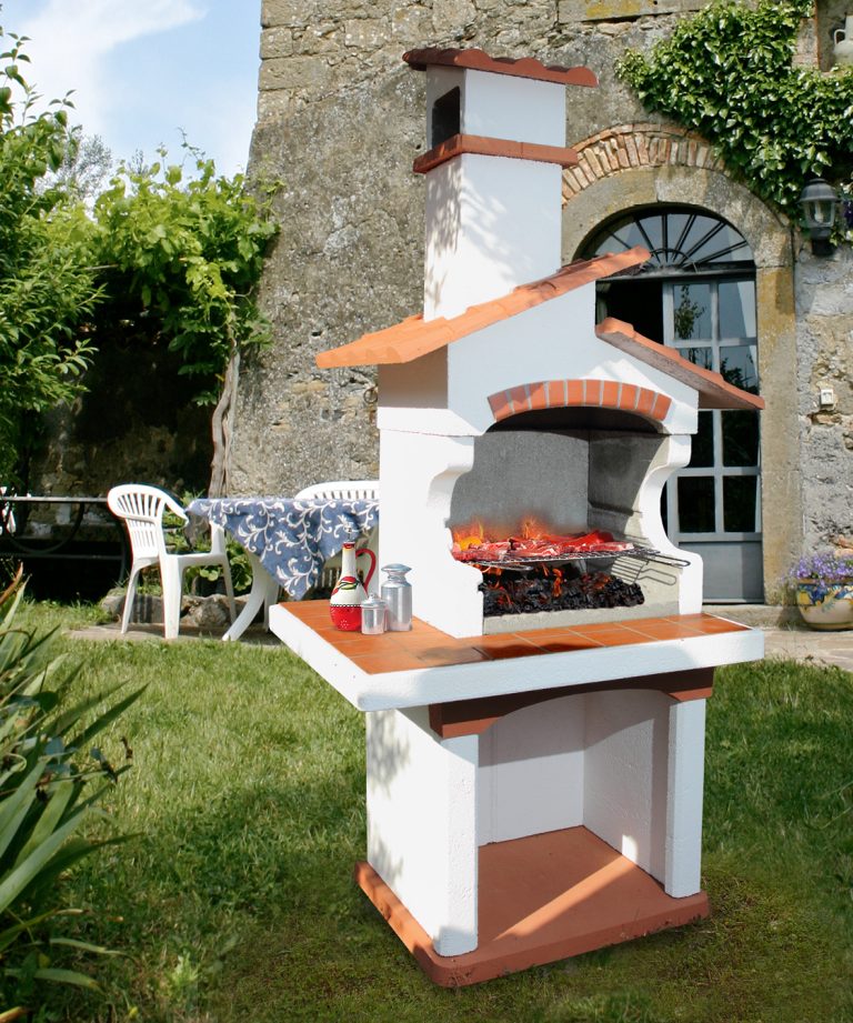 Barbecue a legna COOK EAT serie ITALIA modello TRIESTE