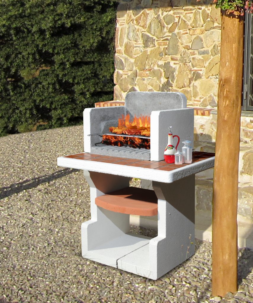 COOK EAT wood-burning barbecue ITALIA series model PALERMO CABB15570