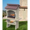 COOK EAT wood-burning barbecue DOLOMITI series model LAVAREDO