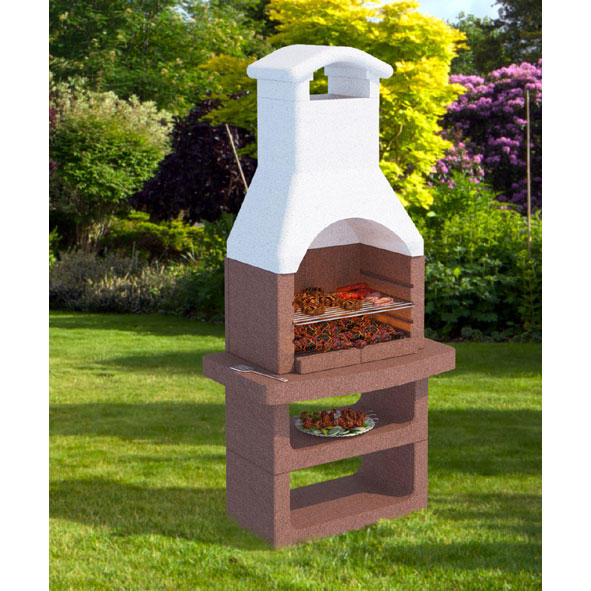 Barbecue a carbonella COOK EAT serie TOSCANA modello SIENA CABB10130