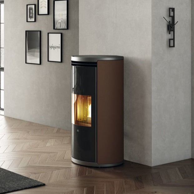 EDILKAMIN pellet stove model EVIA2 UP 7.9 kW - Image 2