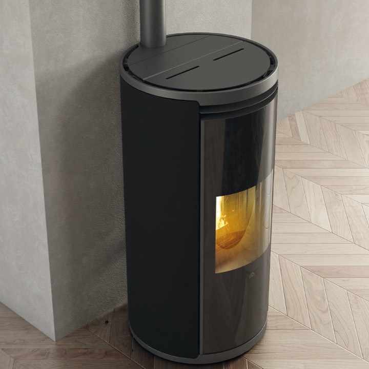 EDILKAMIN pellet stove model EVIA2 UP 7.9 kW - Image 3