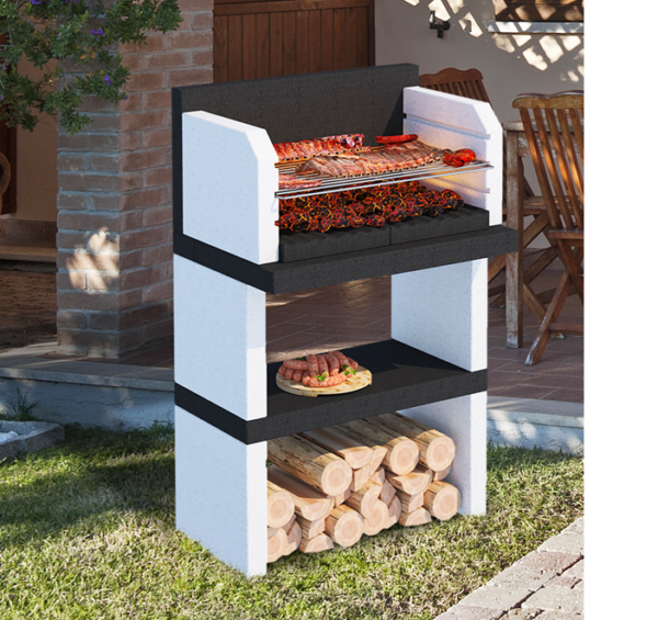 Barbecue a legna COOK EAT serie EUROPA modello ATENE CABB12190