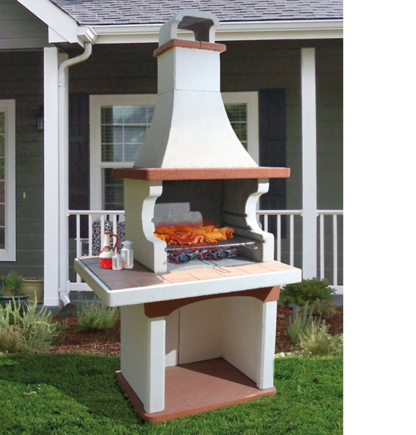 Barbecue a legna COOK EAT serie AMERICA modello WASHINGTON CABB14080