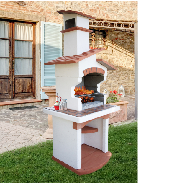 Barbecue a legna COOK EAT serie ITALIA modello BARI CABB15550