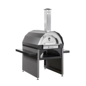 Forno pizza a legna esterno inox VULCANO VCF750 - VCF1000 G/R/V