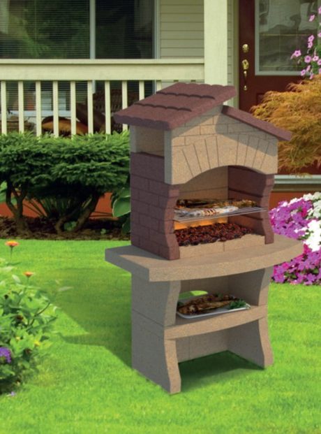Barbecue a legna COOK EAT serie EUROPA modello PARIGI