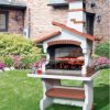 Barbecue a legna COOK EAT serie ITALIA modello MILANO