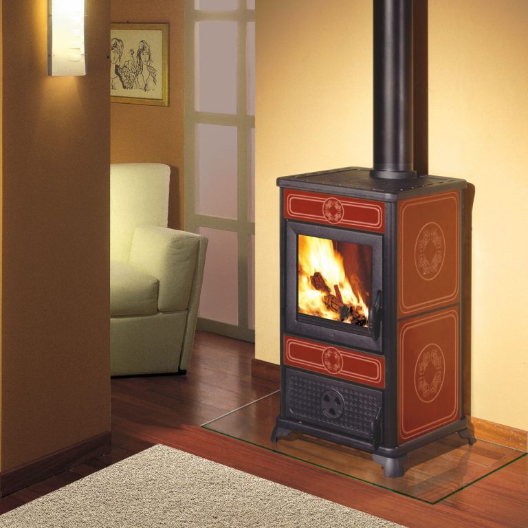 Wood-burning stove ITALIANA CAMINI by EDILKAMIN model NINFA 9 kW PROMO