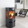 Wood stove 9.0 kW round design ADURO model 9 AIR