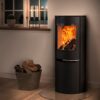 Hybrid wood and pellet stove 9.0 kW ADURO model H2