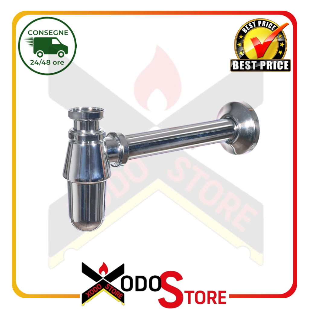 Sifone ottone cromato BEL FER 42/SFC per 42/PR 42/PRQ 42/PRX