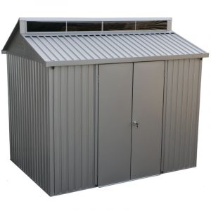 Casetta in Alluminio, DURAMAX modello Alu 8'x6'- 263 x 172 x 230,5 cm colore grigio