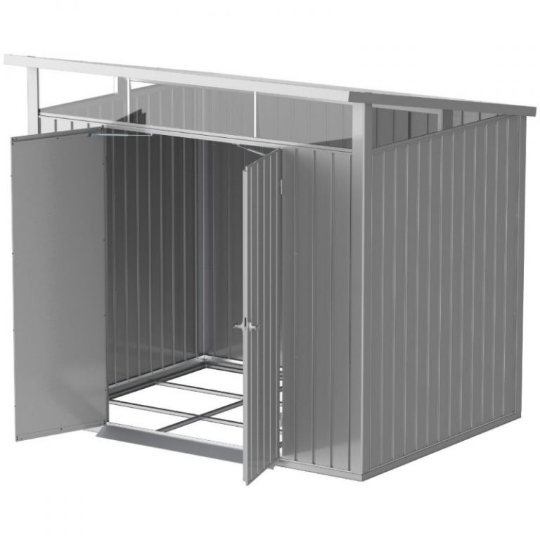 Casetta in Metallo, DURAMAX modello Palladium 8'x6' a due porte 196,5x199x229 cm colore grigio