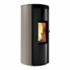 MONTEGRAPPA ventilated pellet stove model NES 10 EVO CUMA EVO
