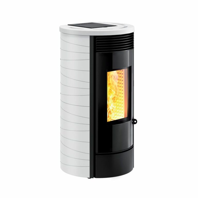 Stufa pellet ventilata ermetica MONTEGRAPPA NES 10 EVO GASSA EVO