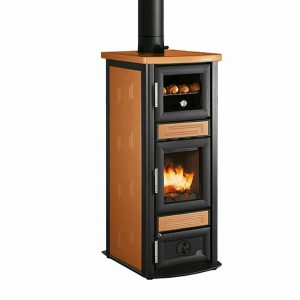 Stufa a legna ROYAL by PALAZZETTI modello STUBA con FORNO 9 kW