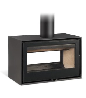 Stufa a legna ROCAL modello HABIT 100 DC+T - immagine 2