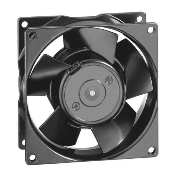 Ventilatore assiale con struttura in alluminio 92x92x38 mm