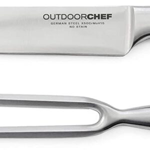 OUTDOORCHEF Forchettone e Coltello Premium