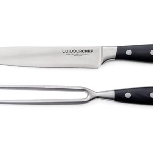 OUTDOORCHEF Forchettone e Coltello Premium