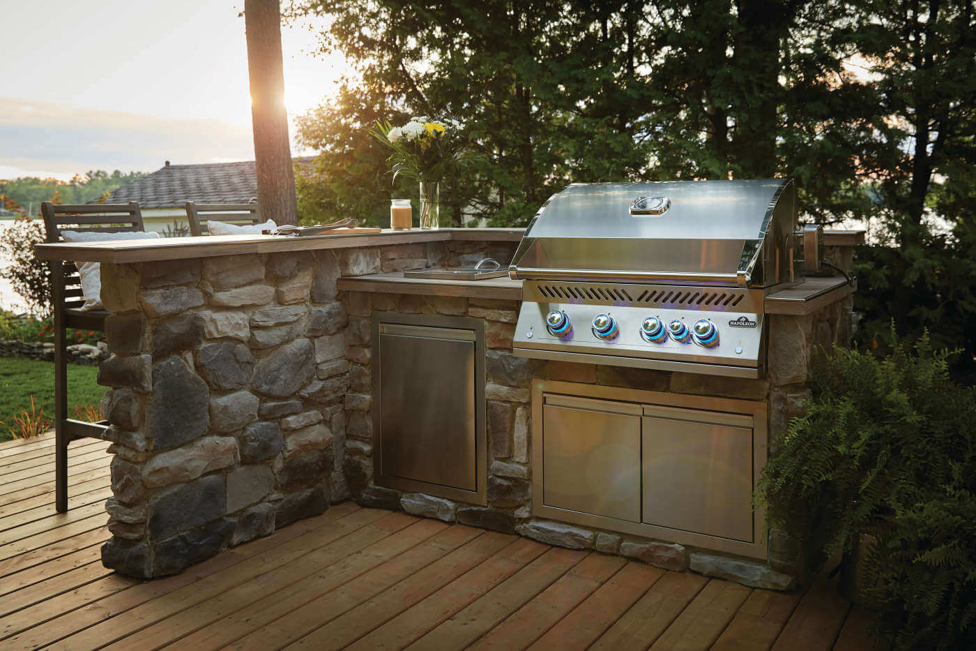 Built-in NAPOLEON Gas Barbecue 32RB - Image 4