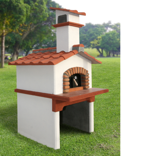 Forno a legna da giardino COOK EAT serie OPERA modello LOGGIA CABB90130