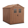 KETER DARWIN 6x8 Shed, 2 Doors, 190x244x221H cm - K255778 K256880