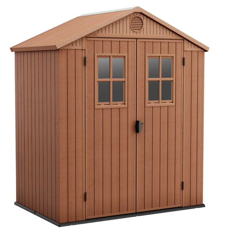 Keter Darwin Shed 6x4, 2 doors, 190x122x221H cm - K256879 K255777