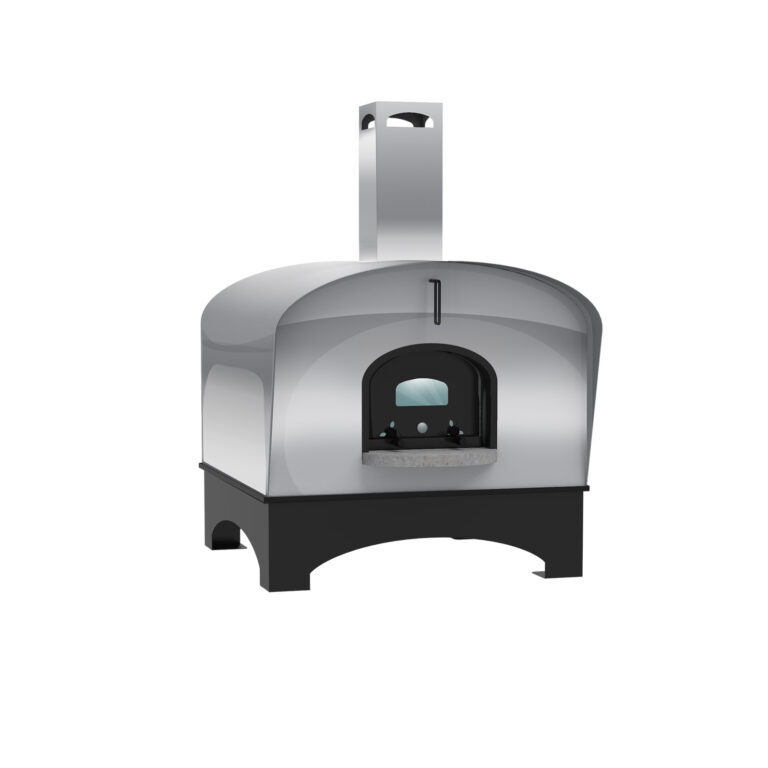 EDILMARK wood-fired steel oven model ZEFIRO.01